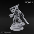 Risen and Roaring Undead Dwarf Warrior D
