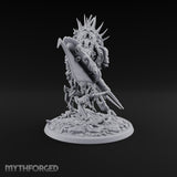 Dead Weight, Heavy Hitter Warforged Spiked War Automaton with Cannon Arm, Twin Blades and Hatch Pilot