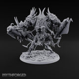 Dead Weight, Heavy Hitter Warforged Spiked War Automaton with Cannon Arm, Twin Blades and Hatch Pilot