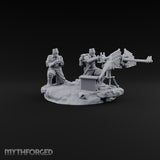 Breath Rationed, Ammunition Not Human Gas-Masked Heavy Weapon Crews — A · Dual Gun + Laser Coil Gun · Crouched
