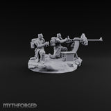 Breath Rationed, Ammunition Not Human Gas-Masked Heavy Infantry A — Dual Gun · Crouched
