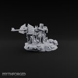 Breath Rationed, Ammunition Not Human Gas-Masked Heavy Infantry A — Dual Gun · Crouched