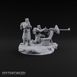 Breath Rationed, Ammunition Not Human Gas-Masked Heavy Infantry A — Dual Gun · Standing