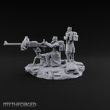 Breath Rationed, Ammunition Not Human Gas-Masked Heavy Infantry A — Dual Gun · Standing
