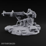 Breath Rationed, Ammunition Not Human Gas-Masked Heavy Infantry A — Heavy Machine Gun · Crouched