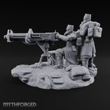 Breath Rationed, Ammunition Not Human Gas-Masked Heavy Infantry A — Heavy Machine Gun · Standing