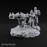 Breath Rationed, Ammunition Not Human Gas-Masked Heavy Infantry A — Heavy Machine Gun · Standing