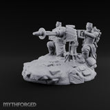 Breath Rationed, Ammunition Not Human Gas-Masked Heavy Infantry B — Laser Coil Gun · Crouched