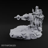 Breath Rationed, Ammunition Not Human Gas-Masked Heavy Infantry B — Laser Coil Gun · Standing
