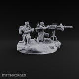 Breath Rationed, Ammunition Not Human Gas-Masked Heavy Infantry B — Plasma Gun · Crouched