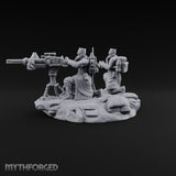 Breath Rationed, Ammunition Not Human Gas-Masked Heavy Infantry B — Plasma Gun · Crouched