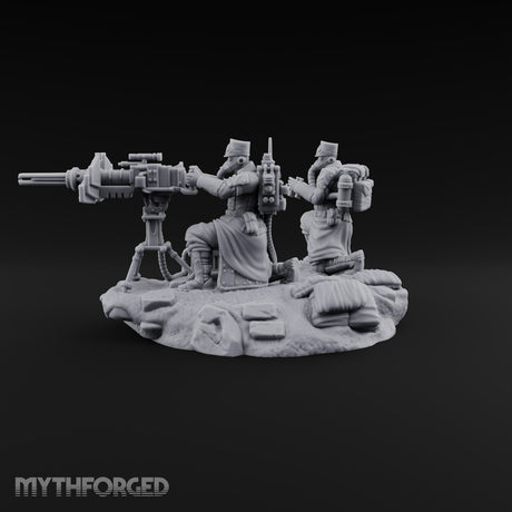 Breath Rationed, Ammunition Not Human Gas-Masked Heavy Infantry B — Plasma Gun · Crouched