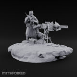 Breath Rationed, Ammunition Not Human Gas-Masked Heavy Infantry B — Plasma Gun · Standing