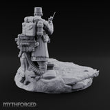 Breath Rationed, Ammunition Not Human Gas-Masked Heavy Infantry B — Plasma Gun · Standing