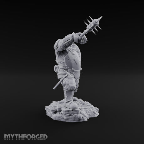 Breathing Rubble, Holding Ground Human Iron Guard Soldier A