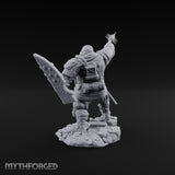 Breathing Rubble, Holding Ground Human Iron Guard Soldier A