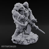 Breathing Rubble, Holding Ground Human Iron Guard Soldier B
