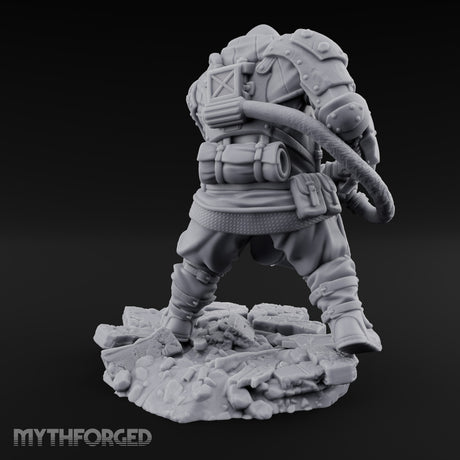 Breathing Rubble, Holding Ground Human Iron Guard Soldier B