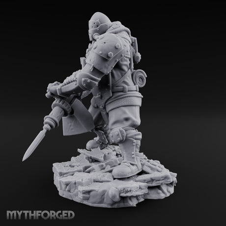 Breathing Rubble, Holding Ground Human Iron Guard Soldier B