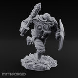 Breathing Rubble, Holding Ground Human Iron Guard Soldier C