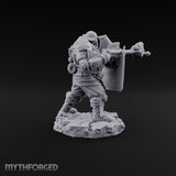 Breathing Rubble, Holding Ground Human Iron Guard Soldier D — FX