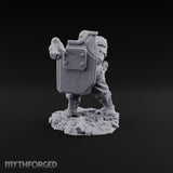 Breathing Rubble, Holding Ground Human Iron Guard Soldier D — FX