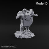 Breathing Rubble, Holding Ground Human Iron Guard Soldiers — D · FX