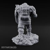 Breathing Rubble, Holding Ground Human Iron Guard Soldier D — No FX