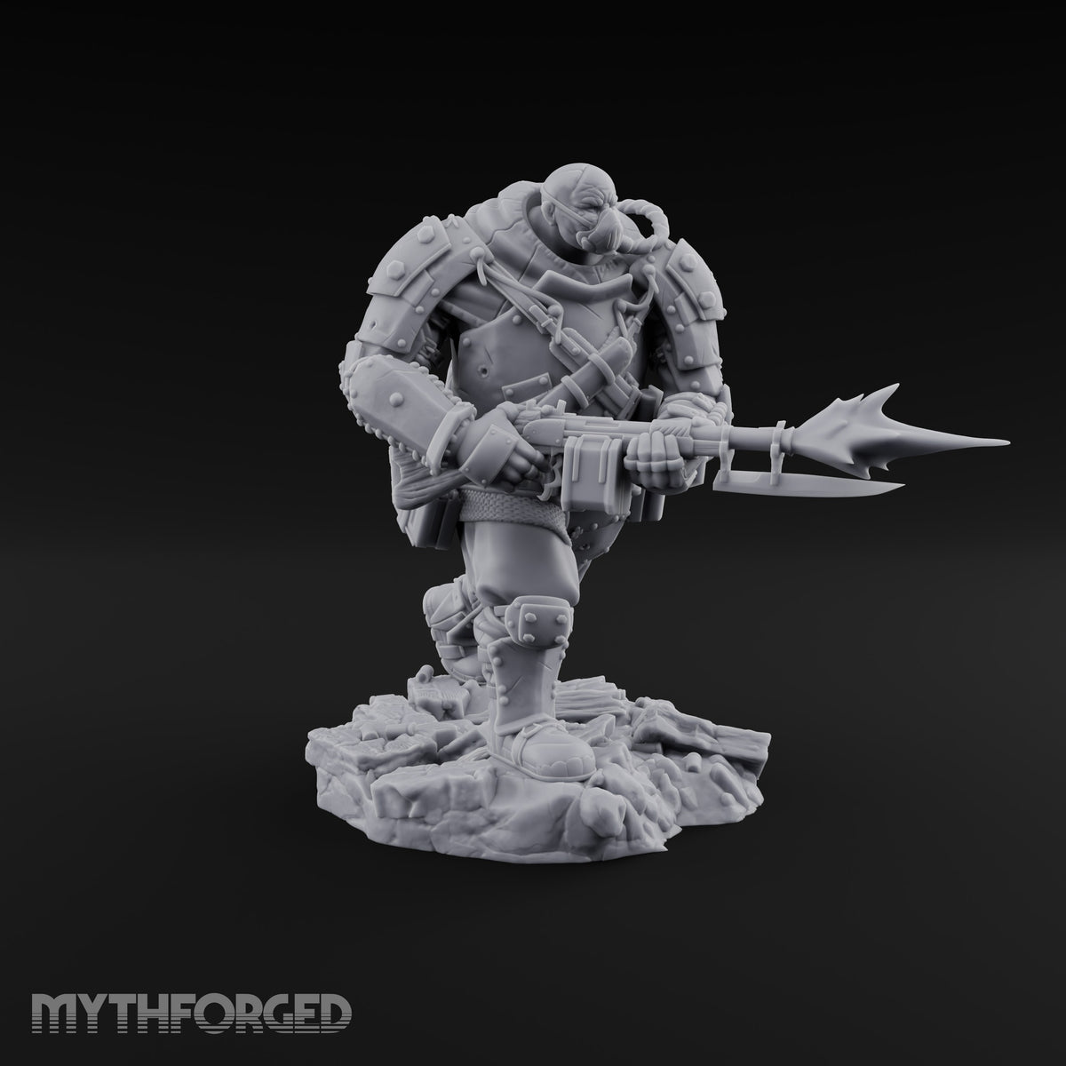 Breathing Rubble, Holding Ground Human Iron Guard Soldiers — E · FX