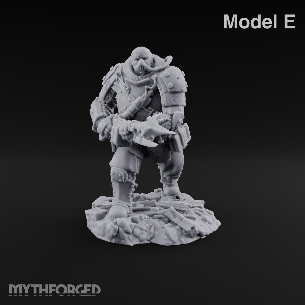 Breathing Rubble, Holding Ground Human Iron Guard Soldiers — E · FX