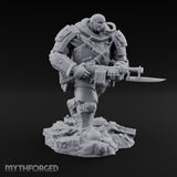 Breathing Rubble, Holding Ground Human Iron Guard Soldiers — E · No FX