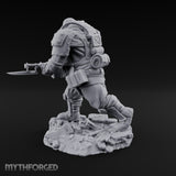 Breathing Rubble, Holding Ground Human Iron Guard Soldier E — No FX