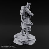 Orders Muffled, Obeyed Anyway Human Gas-Masked Light Infantry Soldier B — FX