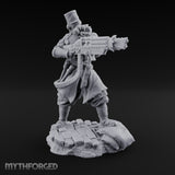 Orders Muffled, Obeyed Anyway Human Gas-Masked Light Infantry Soldier B — FX