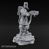 Orders Muffled, Obeyed Anyway Human Gas-Masked Light Infantry Soldier B — No FX