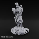 Orders Muffled, Obeyed Anyway Human Gas-Masked Light Infantry Soldier B — No FX