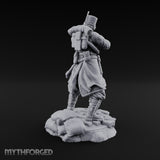 Orders Muffled, Obeyed Anyway Human Gas-Masked Light Infantry Soldier C — FX