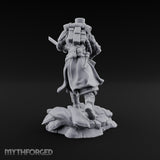 Orders Muffled, Obeyed Anyway Human Gas-Masked Light Infantry Soldier D