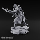 Orders Muffled, Obeyed Anyway Human Gas-Masked Light Infantry Soldier D