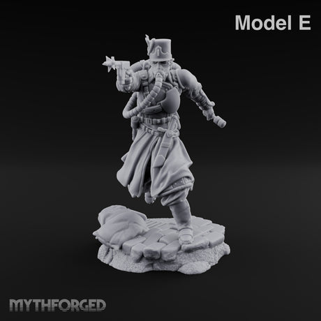 Orders Muffled, Obeyed Anyway Human Gas-Masked Light Infantry Soldier E — FX