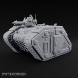 Hull Number 166 Reports In Warforged Tracked Tank — Turret 1