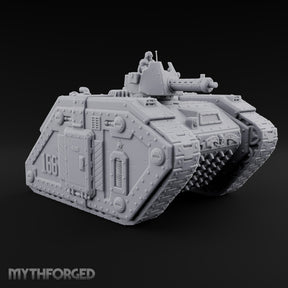 Hull Number 166 Reports In Warforged Tracked Tank — Turret 1