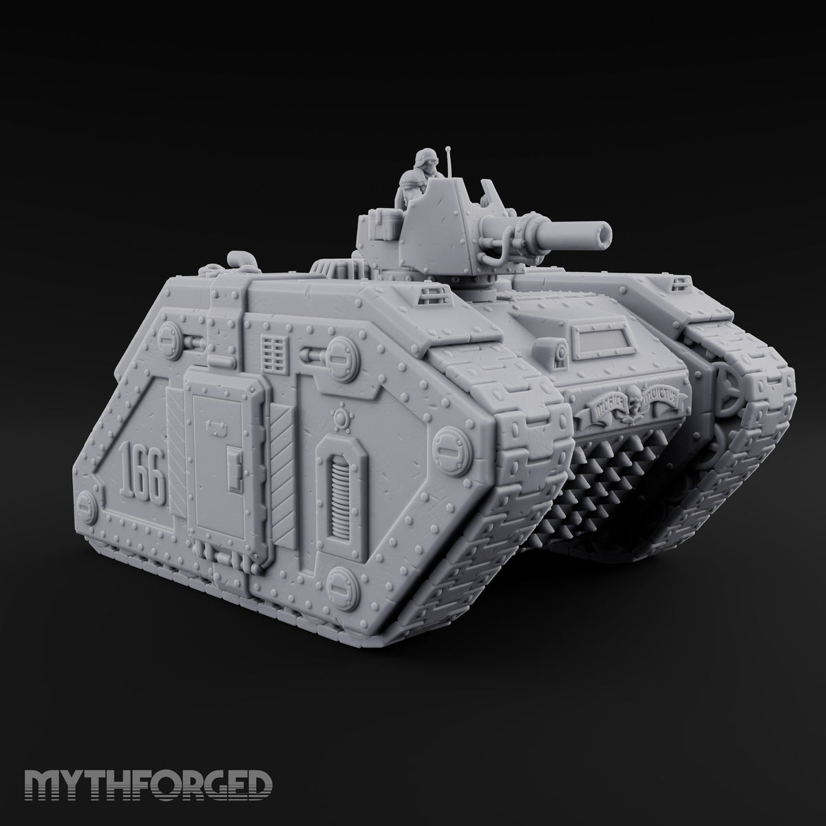Hull Number 166 Reports In Warforged Tracked Tank — Turret 2