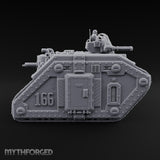 Hull Number 166 Reports In Warforged Tracked Tank — Turret 3