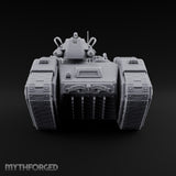 Hull Number 166 Reports In Warforged Tracked Tank — Turret 3