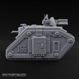 Hull Number 166 Reports In Warforged Tracked Tank — Turret 4