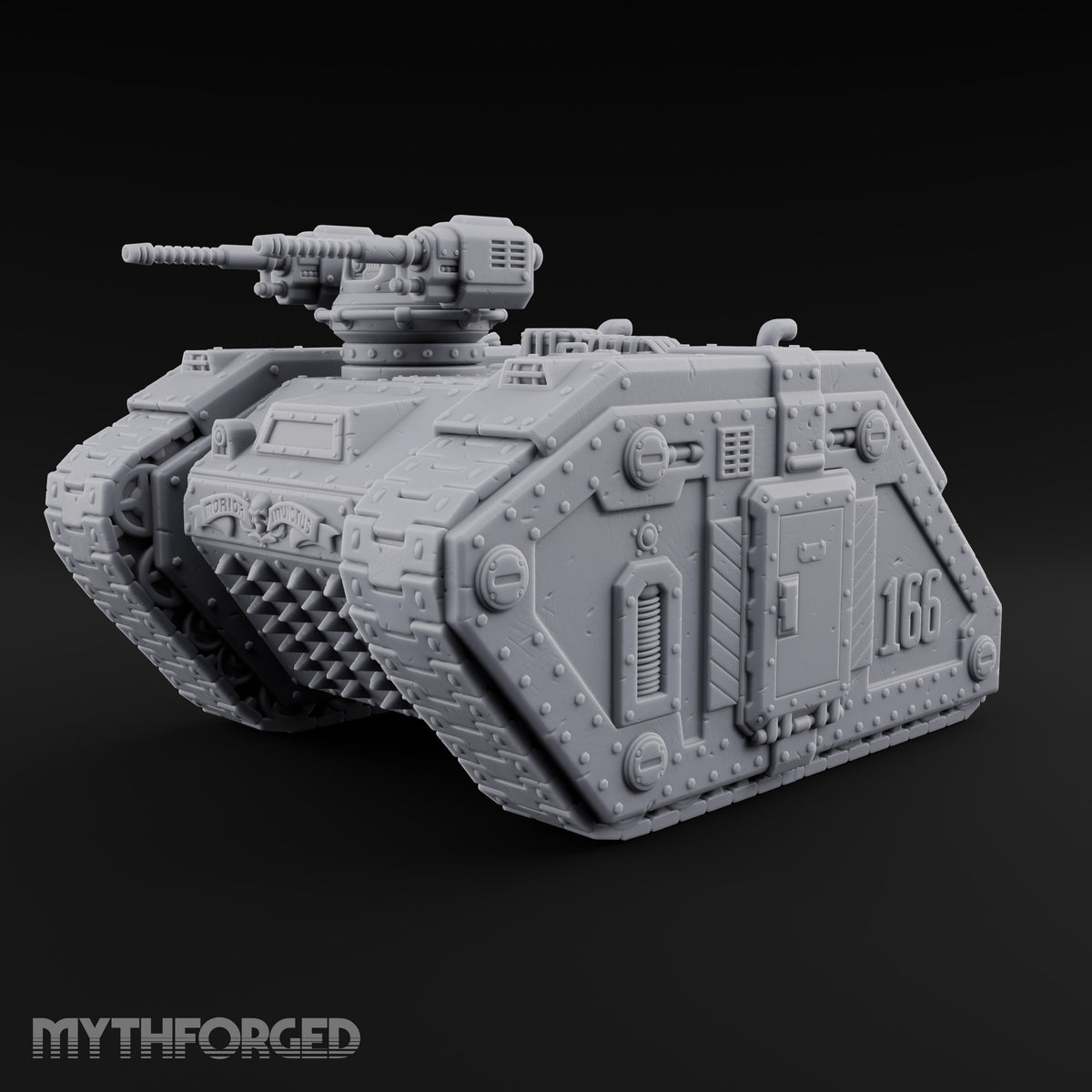 Hull Number 166 Reports In Warforged Tracked Tank — Turret 5