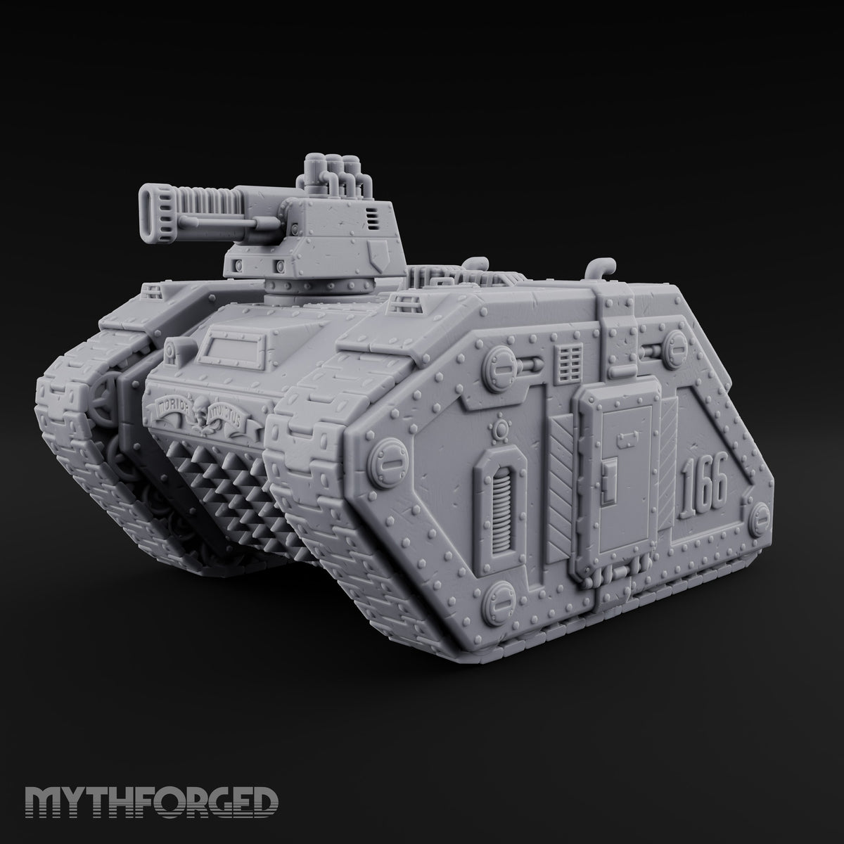 Hull Number 166 Reports In Warforged Tracked Tank — Turret 6