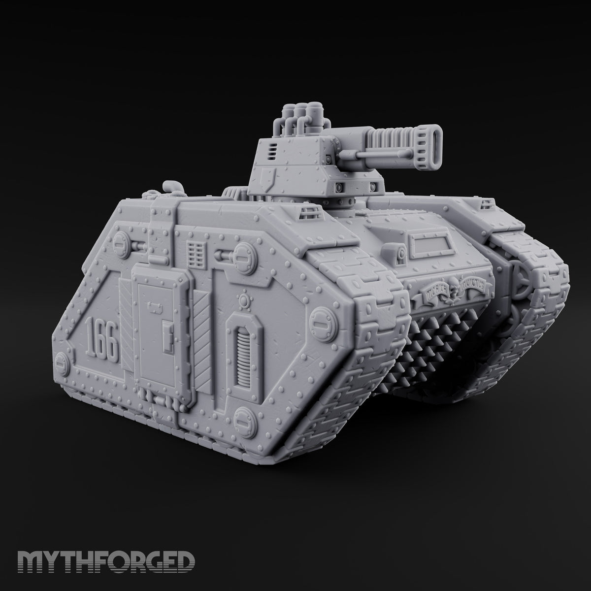 Hull Number 166 Reports In Warforged Tracked Tank — Turret 6