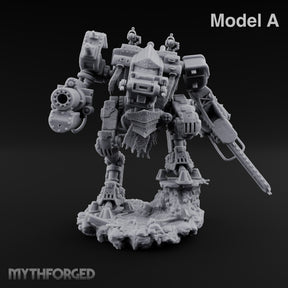 Pick Your Arms, Pick Your Funeral Warforged Heavy War Walker A — No FX